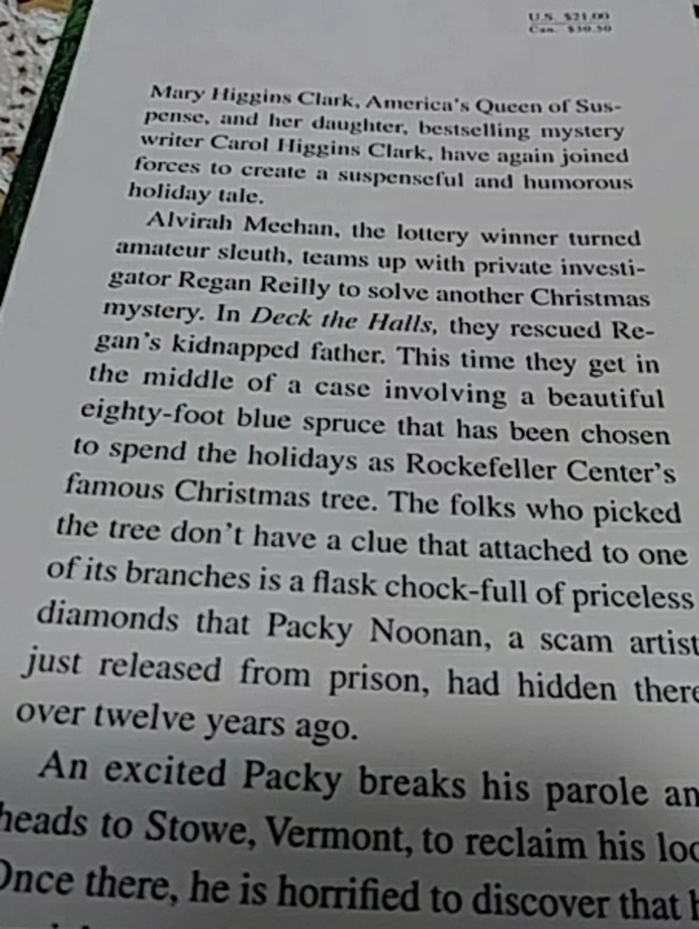 Book Sale! 3 for $10! The Christmas Thief, Mary Higgins Clark
